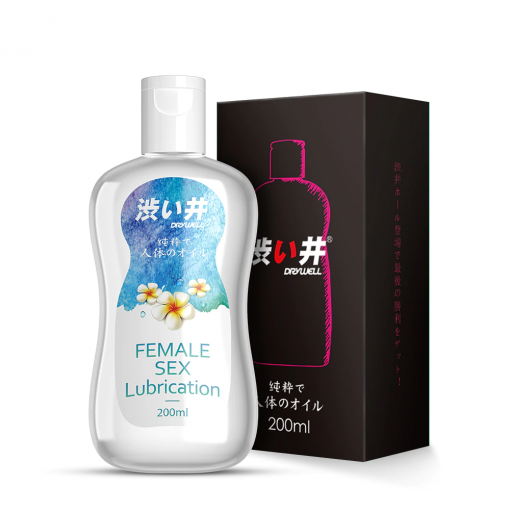 DRY WELL Aloe Sex Lube Water Soluble No Pain Sexual Lubricant for Anal Sex Products Intimate Vagina Gel Masturbator 200ML