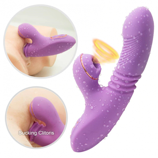 G Spot Clitoris Stimulator Vibrating Dildo Clit Sucker Adult Sex Toys for Women Sex Toys for Couples Sucking Vibrator Sex Shop